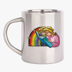 Кружка металлическая