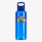 Прозрачная спортивная бутылка