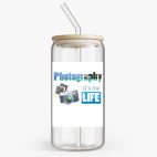 Банка с бамбуковой крышкой