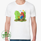 Мужская футболка органик