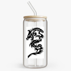 Банка с бамбуковой крышкой