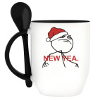 Кружка с ложкой