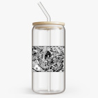 Банка с бамбуковой крышкой