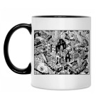 Кружка двухцветная