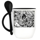 Кружка с ложкой