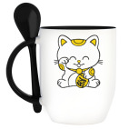 Кружка с ложкой