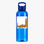 Прозрачная спортивная бутылка