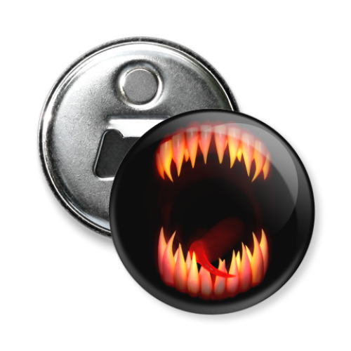 Магнит-открывашка Пасть