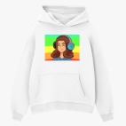 Толстовка худи оверсайз