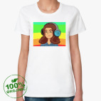 Женская футболка органик