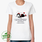 Женская футболка органик