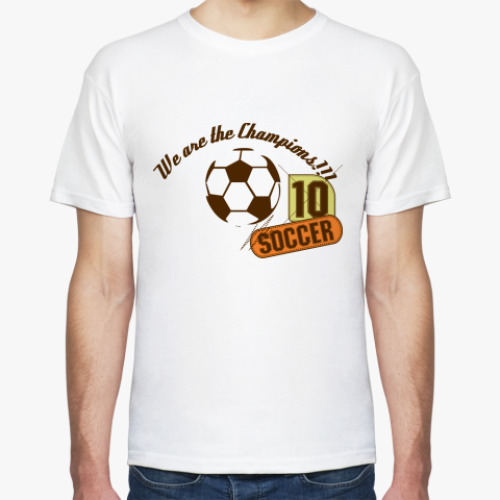 Футболка с принтом Soccer