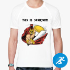 Мужская спортивная футболка