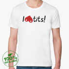 Мужская футболка органик