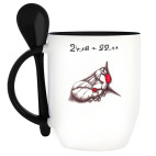 Кружка с ложкой