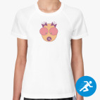 Женская спортивная футболка