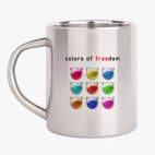 Кружка металлическая