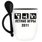 Кружка с ложкой