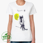 Женская футболка органик