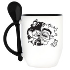 Кружка с ложкой