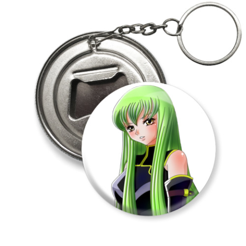 Брелок-открывашка с принтом Аниме