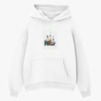 Толстовка худи оверсайз