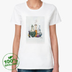 Женская футболка органик