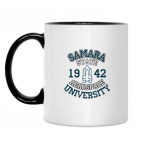 Кружка двухцветная