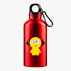 Металлическая бутылка 400 мл UV-DTF