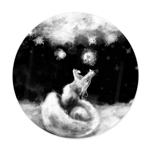 Виниловые наклейки с принтом Let It Snow! Let It Snow!