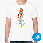 Мужская спортивная футболка