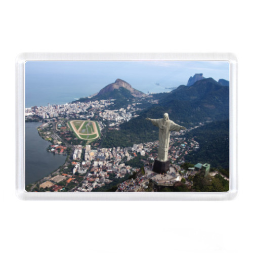 Магнит с принтом Рио, Brazil, Бразилия