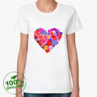 Женская футболка органик