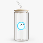 Банка с бамбуковой крышкой