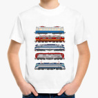 Детская классическая футболка Жд вокзал