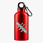 Металлическая бутылка 400 мл UV-DTF