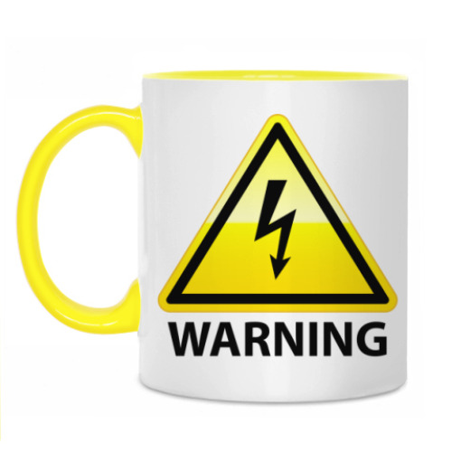 Кружка Warning! High Voltage