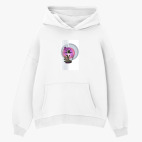 Толстовка худи оверсайз