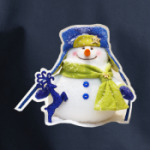 Добрый и пушистый снеговик