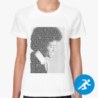 Женская спортивная футболка