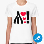 Женская спортивная футболка