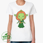 Женская футболка органик