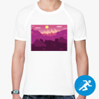 Мужская спортивная футболка