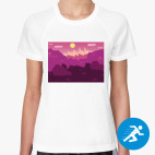 Женская спортивная футболка