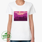 Женская футболка органик