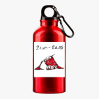 Металлическая бутылка 400 мл UV-DTF