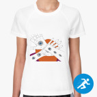 Женская спортивная футболка
