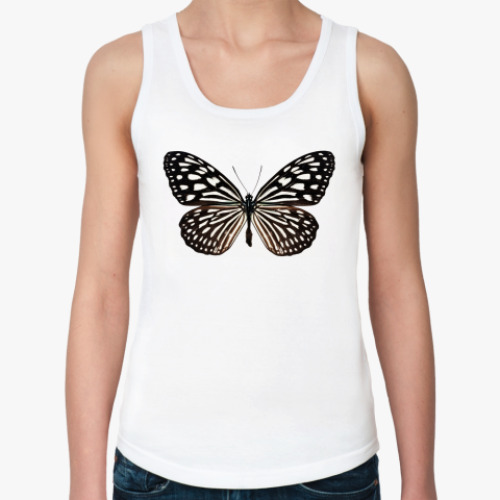 Женская майка с принтом Бабочка