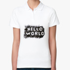 Женская рубашка поло