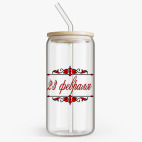 Банка с бамбуковой крышкой